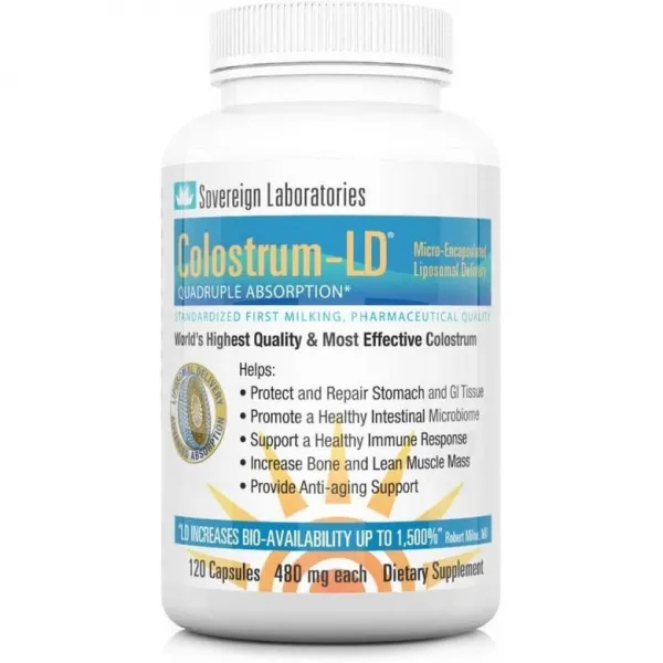 직구 유산균 고급 흡수 리포좀 초유 캡슐-480mg / 120 캡슐-독점적 인 LD Liposomal Delivery ™는 일반 초유보다 최대 1500 % 더 높은 생체 이용률을, 1set, 1set, 1set