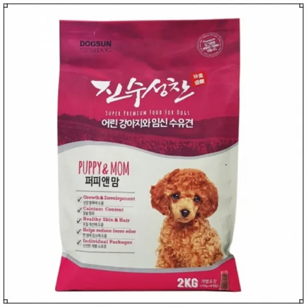PN 카길퓨리나 애견 사료 진수성찬 퍼피 앤 맘 리필 2kg (250gx8개), 1