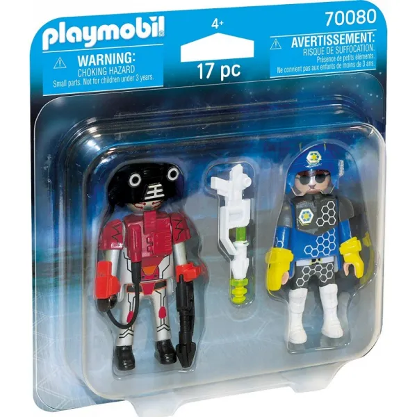 PLAYMOBIL® 우주 경찰관과 도둑관 70080 액션