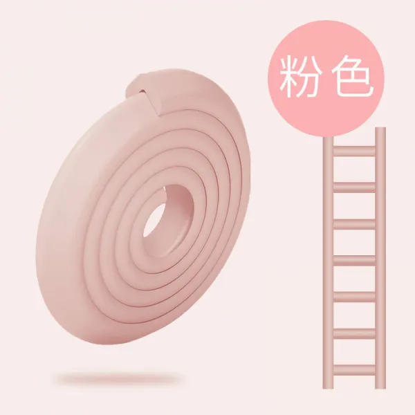 오유소프트 미끄럼방지발매트 논슬립발매트 침실 윗가게 답보함 스폰지스티커 칵 기숙사 계단 걸음걸이, 바칸디핑크 L형 두꺼운 무할인금