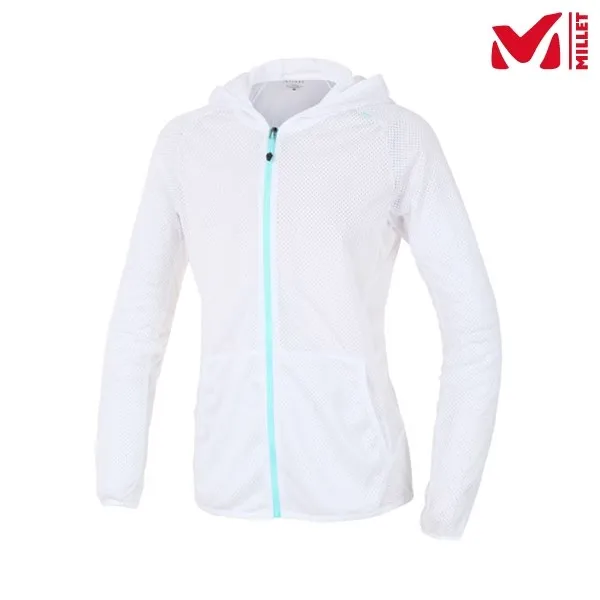 밀레 여성 LD 방갈로 풀집업 MMLUT643 WHI