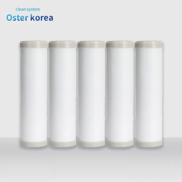 오스터 피팅3호(염소냄새 + 녹물 석회석 흙탕물 제거) 정수기, 하이크린필터(5개세트)