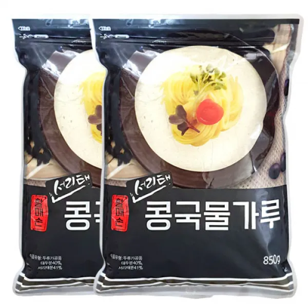 할매손 서리태 검은콩 콩국수 콩국물 콩가루 영양별식 선식 2개, 850g
