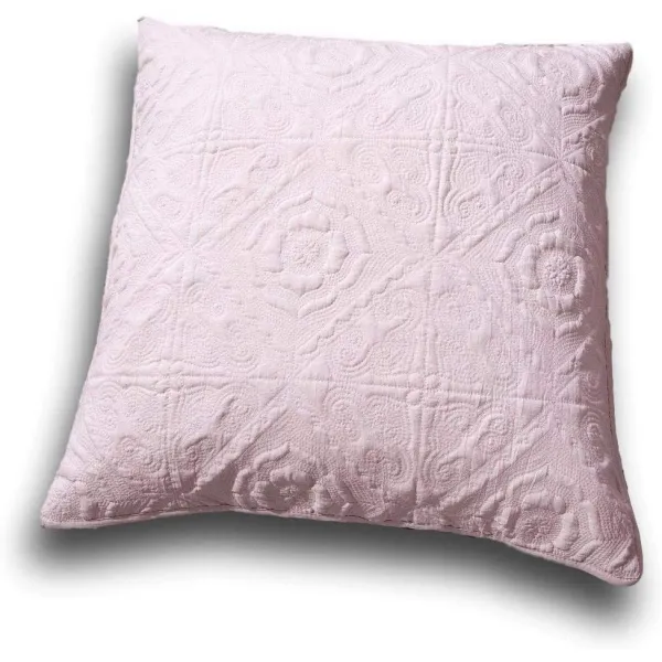 Nmt Dada 침구 우아한 유로 베개 샴 꽃 세속적 인 숲 녹색 퀼트 밝은 활기찬 26 X 26 P071307tvfgjpt0 Euro Sham Country Rose Pink