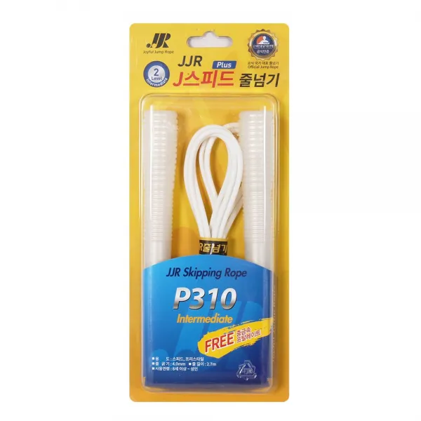 JJR J스피드플러스 줄넘기 WH 화이트 초경량 ZCx-7 동우회 스포츠용품 학교 흰색, 믽)JJRJ스피드플러스/+본품00