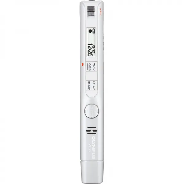 일본 OLYMPUS IC레코드 VoiceTrek VP-15화이트 VP-15 WHT올림푸스 보이스 레코더, 단일옵션, 단일옵션