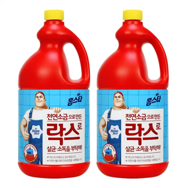 Mr.홈스타 락스로 살균소독 부탁해, 2L, 2개