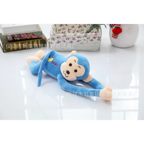 숓퍼 넙적다리원숭이 긴팔원숭이 자 피규어, 블루 65cm