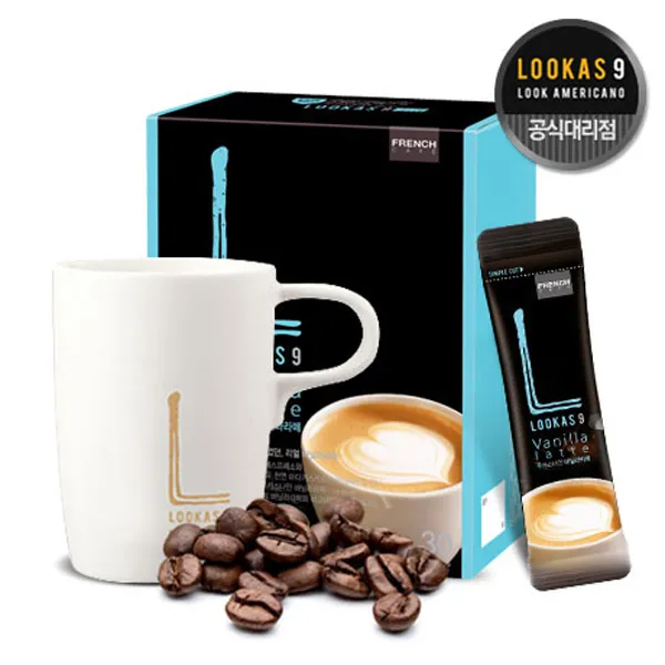 남양 루카스9 특가전 바닐라라떼 30t 라떼 30개 16.9g