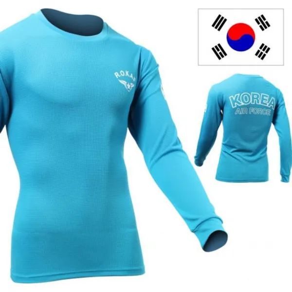  W500c5b 공군 긴팔 티셔츠