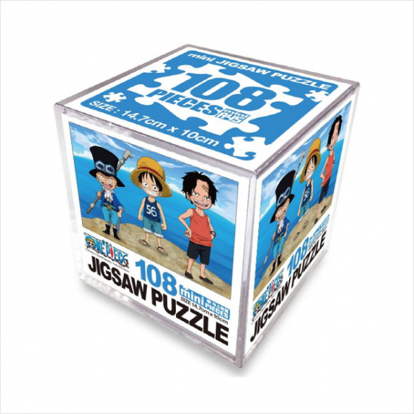 학산문화사 원피스 직소퍼즐 미니 Cube 108pcs 브라더후드 각오, 단일상품