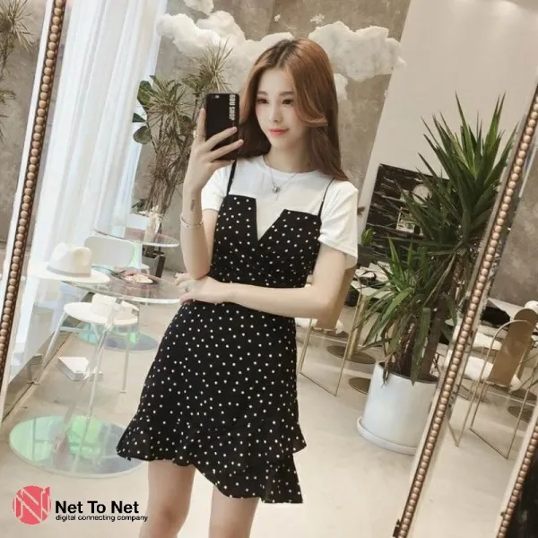 넷투넷 여성 여자 여름 러블리 나시 뷔스티에 원피스 데일리 캐쥬얼 추천 591184613321