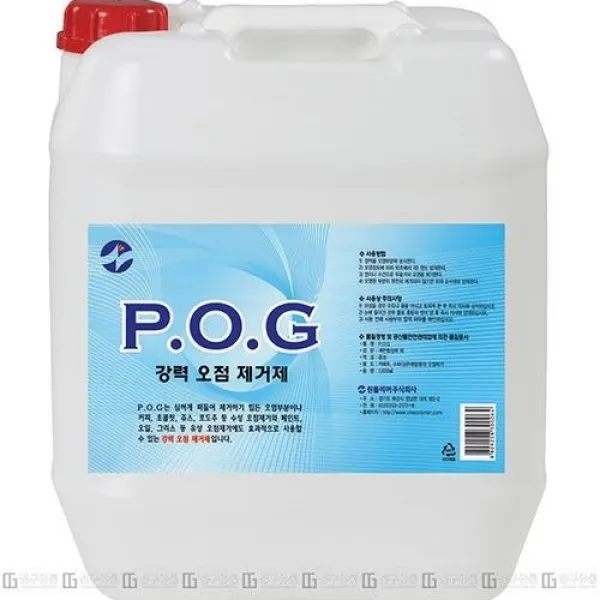원폴리머 P.O.G 강력 오점 제거제 18.75L 수용성 세제, 1개