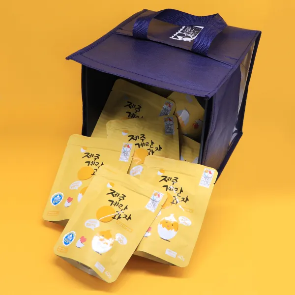 제주사월 계란과자 10개 선물세트포장 / 애월아빠들X제주사월 콜라보, 3개
