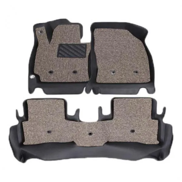 프리미엄아슬란현대카매트민무늬플러스브라운깔판블랙매트코일 Otd+r10 차량용카매트_01174607 단일상품택할께요