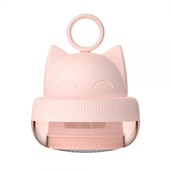 고양이 방울 치우기 보풀제거기 충전식 스크래치 니트 신기 털 제거기, 핑크색