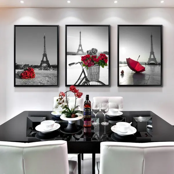 히여 보석 십자수 Diy 패키지 에펠탑 장미ab세트 Szx 001