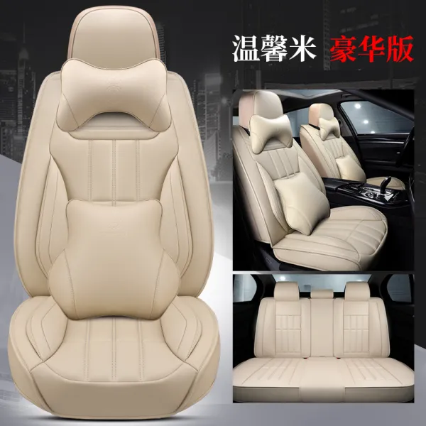 차량의자쿠션 레자커버시트 페도시트 동남 V3 능열 V6능사 A5 Wing Dance Dx3d X7 사계절 통용 풀팩토리 풀팩토리 디럭스 판 보트화베이지