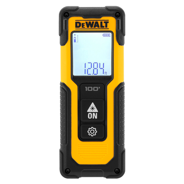 디월트 DWHT77100-XJ 레이저 거리측정기 30M 면적 부피 연속측정