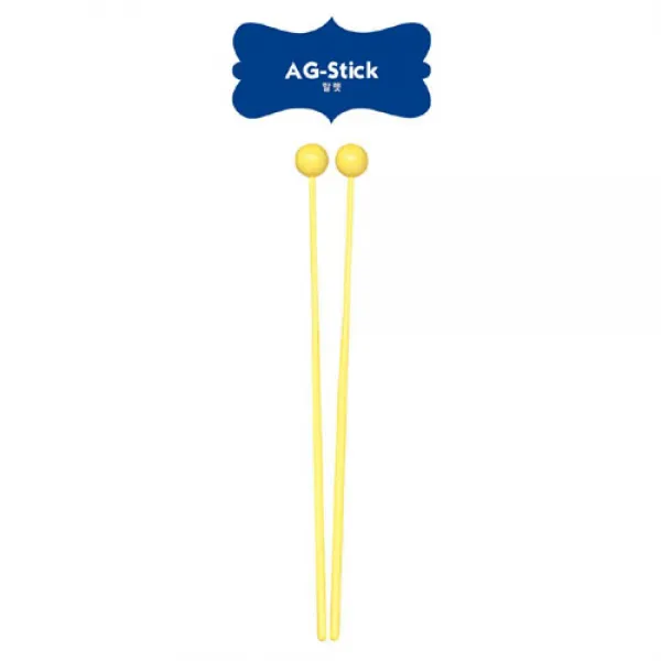 TB블루몰 AG-Stick 실로폰채(YELLOW) // 그로캔 반주악기 그로겐, 1개, 기본값, 기본값
