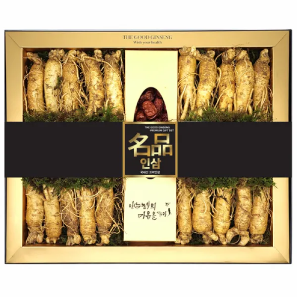 더굿진생 인삼선물 세트 수삼 6년근 5년근 명절 추석 설+보자기, 04인삼선물세트1050g(18~22뿌리)