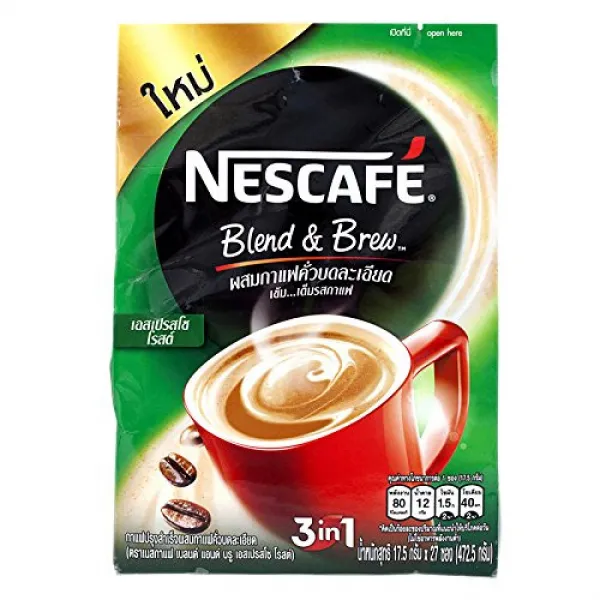 커피 Nescafe /Nescafe Instant Coffee Packets / Nescafe 3 in 1 27 Piece, 본문참고, 본문참고, 본문참고