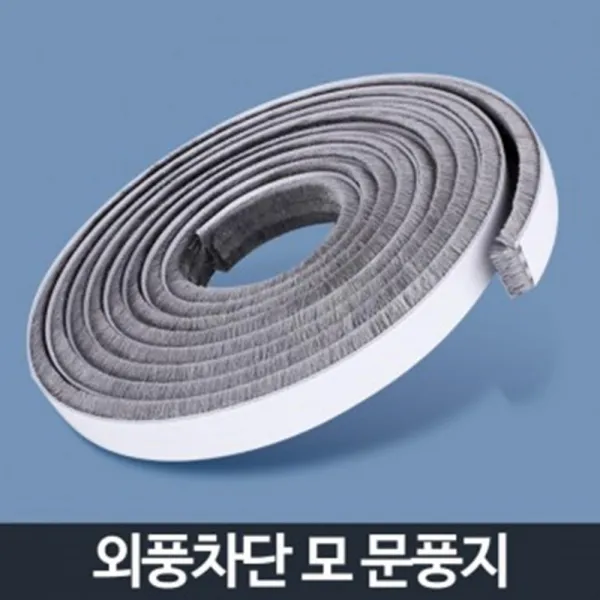 더레인보우 현관문 틈새 외풍차단 소음방지 문풍지 365일투명문풍, 1개