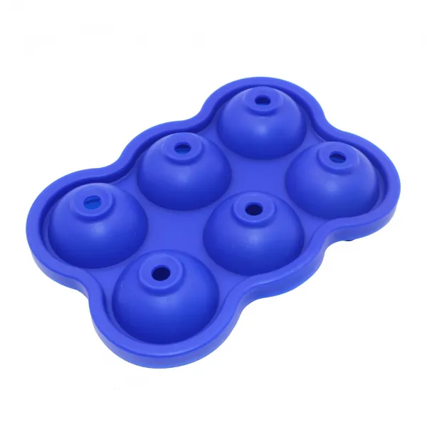 린혁컴퍼니 실리콘 몰드 독창적 6공 스하키 6마저도 원구 빙격 45MM6 마저도 거푸집 물 깻묵 편지를 현 모델, 새로운 모델 디프블루 색깔