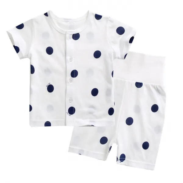 그린베베 국내생산 영유아 배앓이 방지용 퐁퐁 편면내의 반팔 