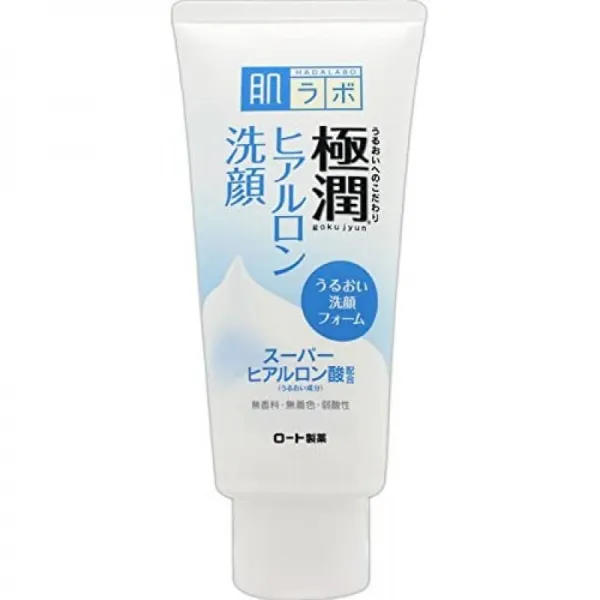 로토 뉴 하달 라보 고쿠 준 히알루로 닉 페이스 워시-100g, 1