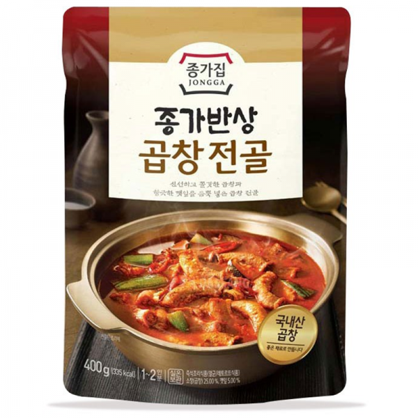 종가집 즉석국 13종 우거지 미역국 시래기 김치찌개 선지국 알탕 순대국 곱창전골 추어탕 황태해장국 순두부찌개 곱창육개장 곰탕, 9번, 450g