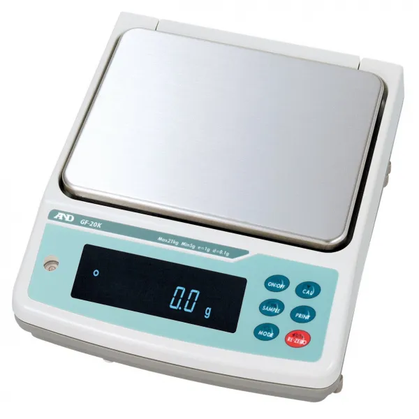 本体 AD 防塵・防水中量級天びん GF-20K ≪ひょう量:21kg 最小表示:0.1g 皿寸法:270(W)210(D)mm 検定無≫ 본체 A D 방진 · 방수 중량급 저울 GF-20, 1