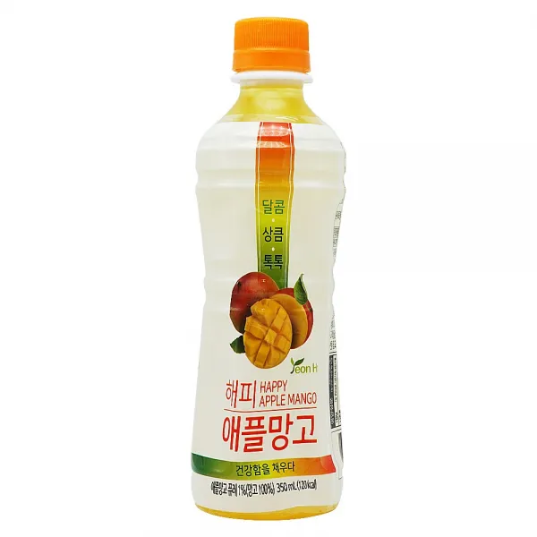 연호음료 해피 애플망고 350ml PET 20개입, 20개