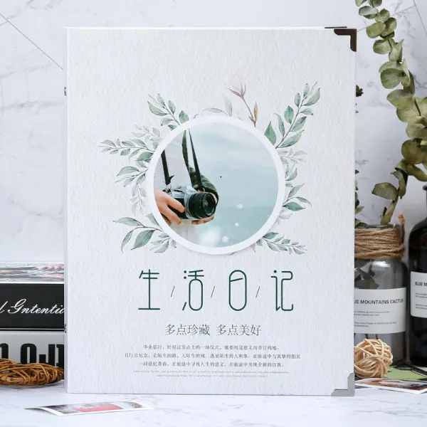 접착식앨범 기념책 기차 어음 모으기 부착식 커플용품 비행기표, T06-생활 일기(승차권/영화관 표 160장작+항공권/입장권 60장작+5inch사진 160