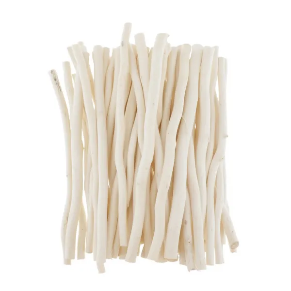 FWT50pcs 천연 나무 가지 나뭇 가지 소박한 홈 꾸밈음 나무 스틱 막대