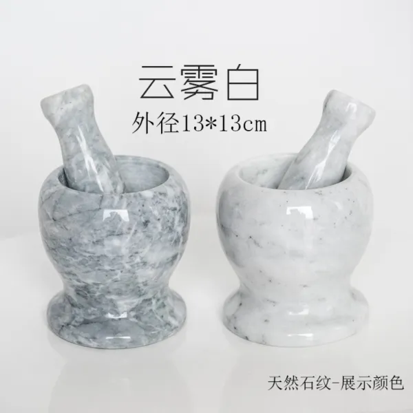 도자기 돌 미니 절구세트 귀여운 마늘 빻기