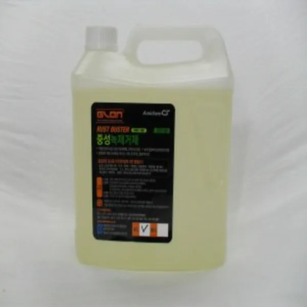 엠모먼트 중성녹제거제 4.0리터 금속녹제거용 만능세제 단일 수량