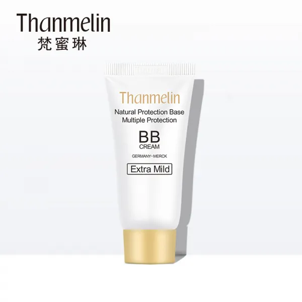 판밀린 (Thanmelin) bb 크림 컨실러 차단크림 나체 메이크업 보습 영양 영양 기색 크림 파운데이션 5ml 리퀴드, 단일상품