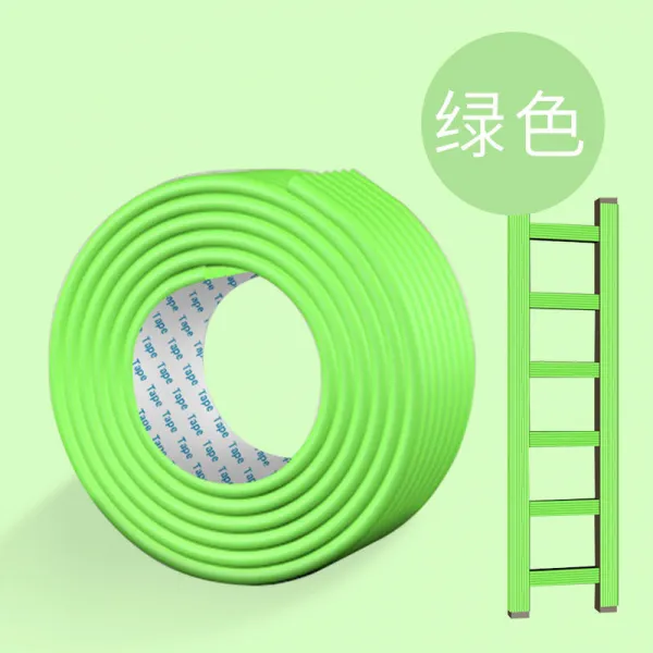 오유소프트 미끄럼방지발매트 논슬립발매트 침실 윗가게 답보함 스폰지스티커 칵 기숙사 계단 걸음걸이, 그린 W형 두꺼운 무할인금