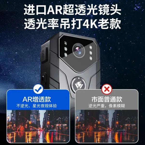 블랙박스순위 집법 기록계기 고선명야시경 가슴 카메라 가슴앞쪽 착용 근무 wifi집법 기록장치 기계, T13-B8스마트 APP고성능 32G18시