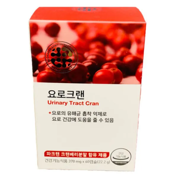 메타포뮬러 요로크랜 60캡슐 요로 방광 안토시아닌 크랜베리 상세페이지 참조 상세페이지 참조
