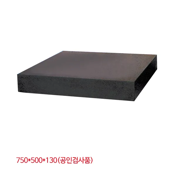 A무배 정우정반 석정반 공인검사품 0급 750x500x130mm // 정밀석 돌판 정우 1개