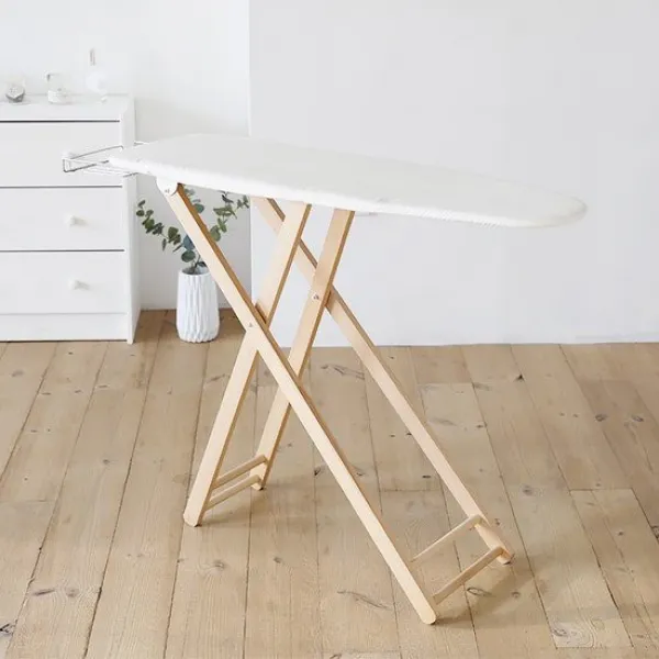 하우스레시피 우드소재 스탠드 다리미판