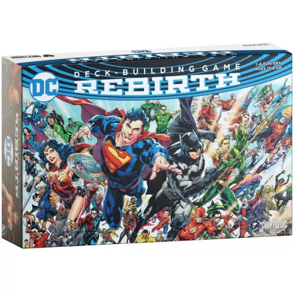 Dc 데크 빌딩 게임 : 중생 고유 한 게임 플레이 및 카드가 포함 된 여러 캠페인 시나리오 특징적인 Dc 유니버스 위치 독립형 단일옵션