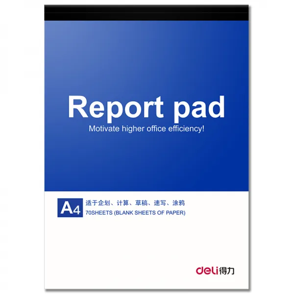 덕 Deli 메모지 공백 노트 메모지 메모지 원고본 연초지 공책 사무용품 A4 195*280mm 5권