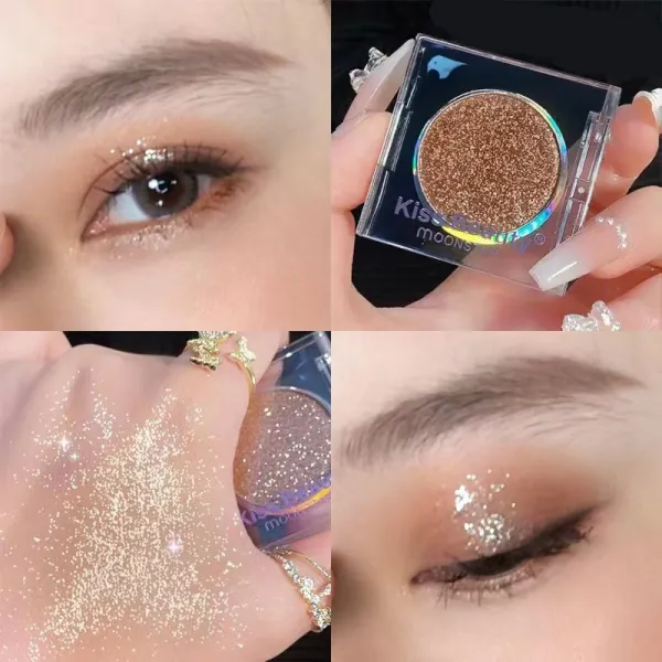 BLOWFISH FUGU아이섀도 하이라이터를 반짝이다1p/3p 투톤 아이섀도우 반짝반짝아이섀도우, 01#