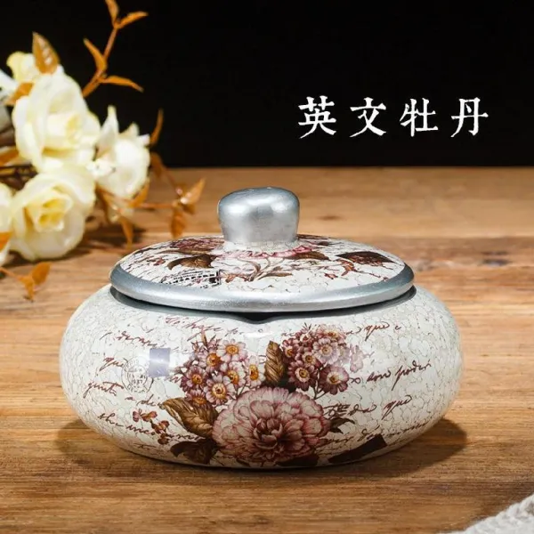 용용이상점 장식 독창적 실내 심플 현대 클래식 유러피안 리빙테이블 면 회소 티테이블, 영문 모란대개