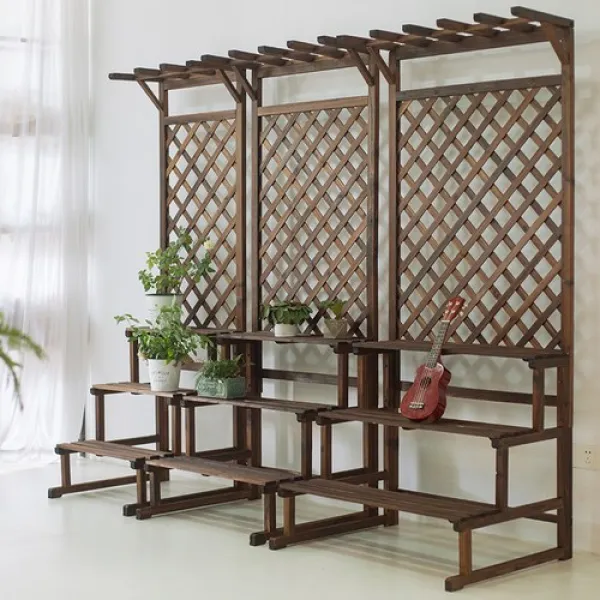 해외 꽃꽂이 발코니 층층 계단식 정원 야외 꽃꽂이 126538 옵션07