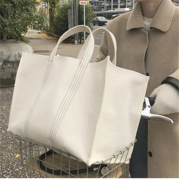 토트백패션 I주머니 NS 스타일리쉬 캔버스 가방 여성 봄 여름 신K 타입 하라쥬크 휴 한가하다 천 I여행 4619820909