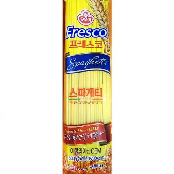 자람글로벌마켓 오뚜기 스파게티 면 500g 2봉 1